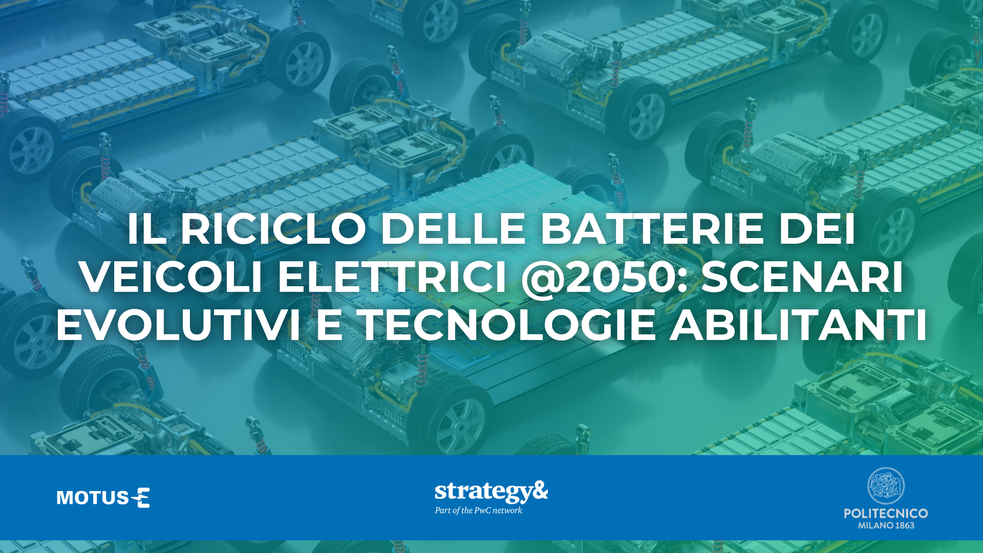 copertina report ev recycling 2023 ITA