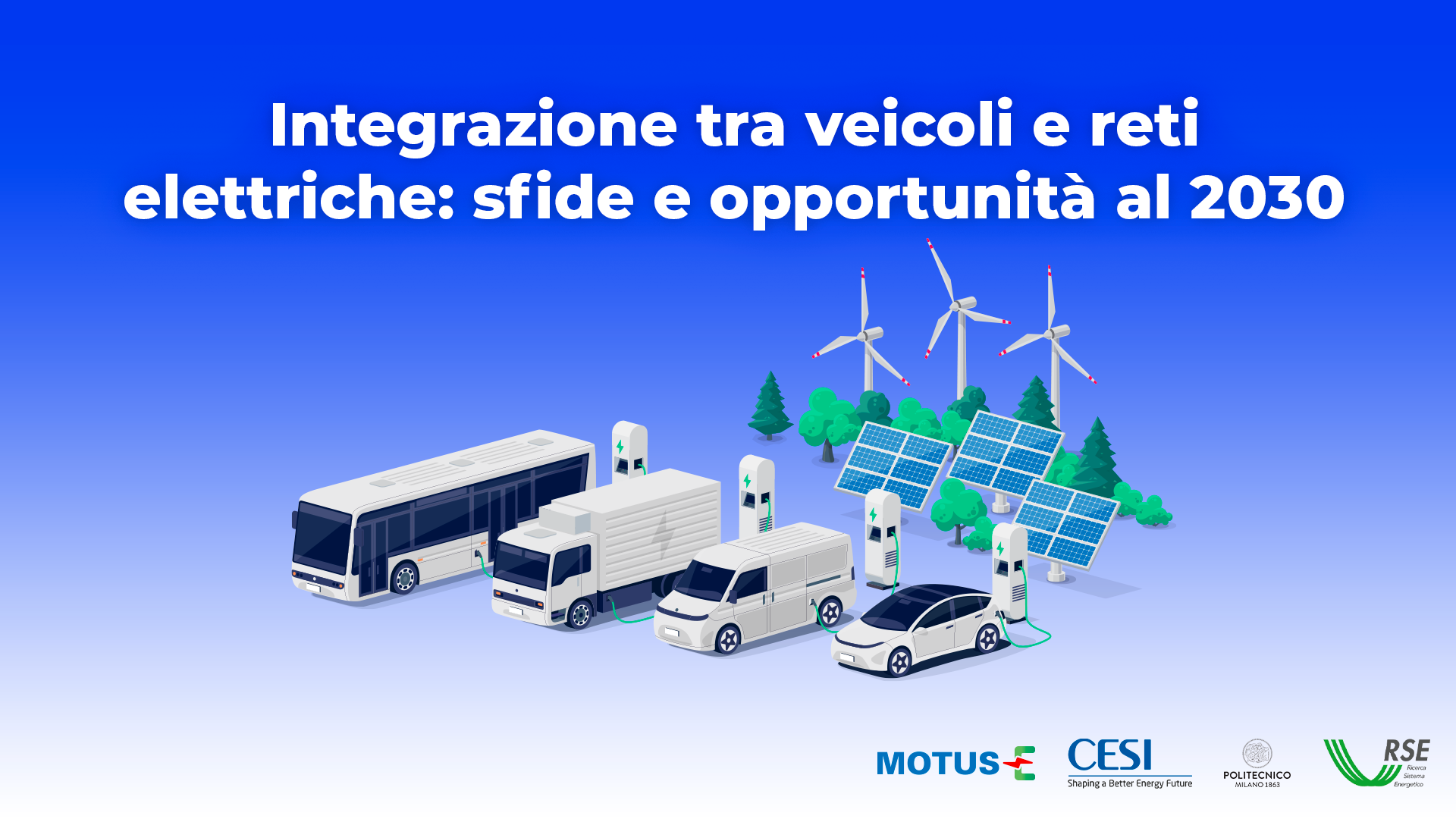 Integrazione tra veicoli e reti elettriche: sfide e opportunità al 2030